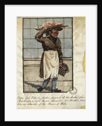 Ballad seller, early 19th century by Thomas (attr. to) Barritt