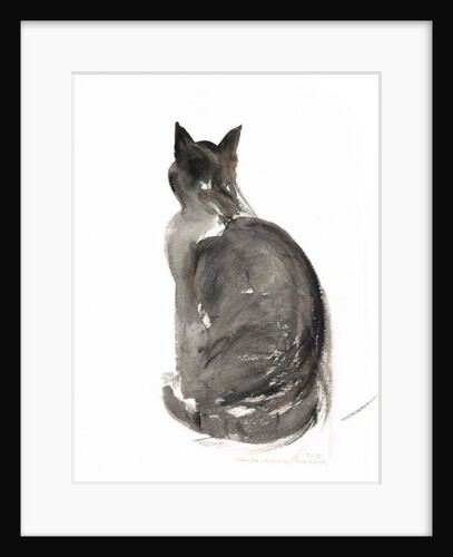 Cat, 1984 by Claudia Hutchins-Puechavy