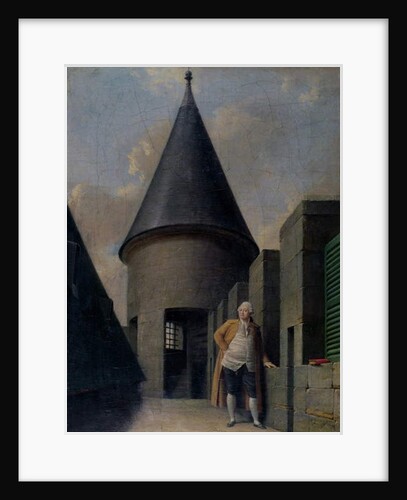 Louis XVI in prison at the Temple, late 18th century by Jean Francois Garneray