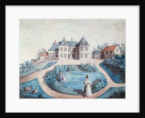 Depiction of 'Le Lys dans la Vallee' by Honore de Balzac by Maria du Fresnay