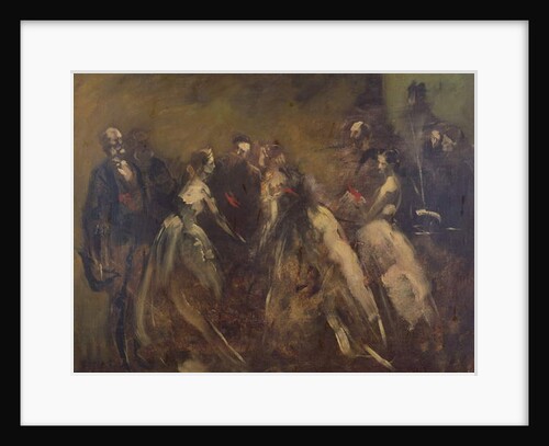 Reception at the Tuileries Palace during the Second Empire by Jean-Baptiste Carpeaux