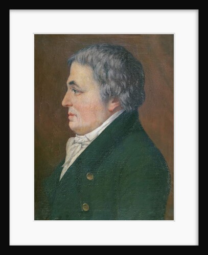Franz Anton Mesmer aged 72, 1847 by Paul Carpentier