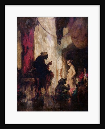 Preparations for the Witches' Sabbath, 1st half of 19th century by French School