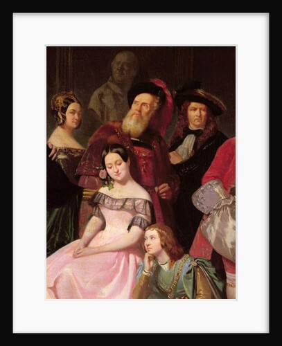 Members of the Comedie-Francaise by Edmond Aime Florentin Geffroy