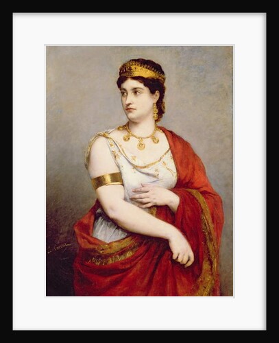 Portrait of Mademoiselle George by Louis Courtat