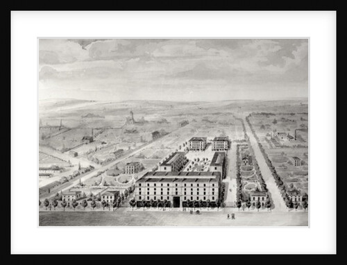 Project for the 'Napoleon' housing development, 58 rue Rochechouart, Paris, 1849 by French School