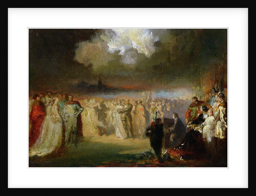 Frederic Chopin in concert at the Hotel Lambert, Paris, 1840 by Antar Teofil Kwiatowski