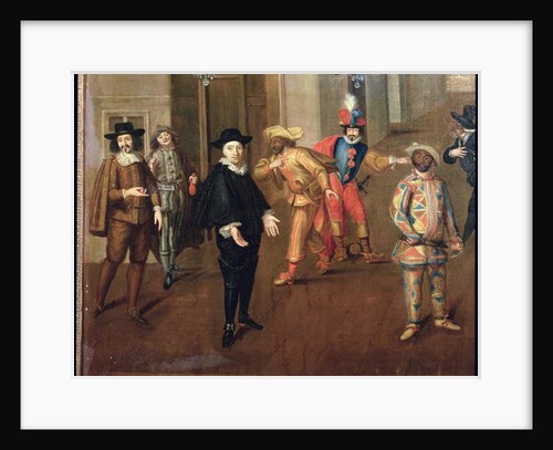 Italian and French Comedians Playing in Farces, 1670 by Verio