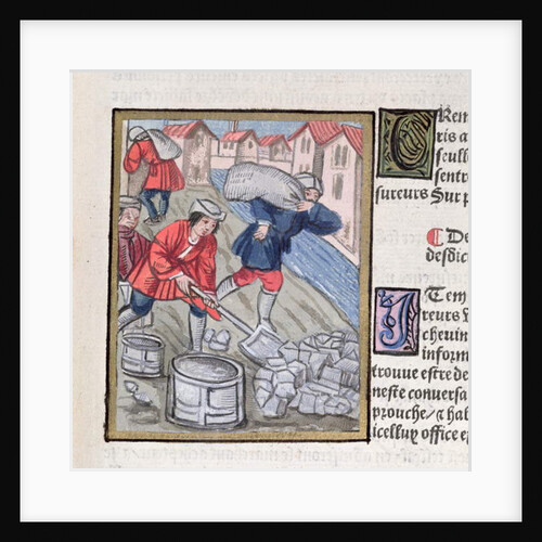 The measure and transport of coal by Antoine Verard