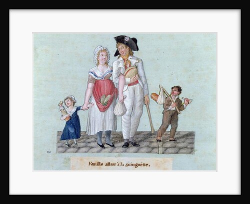 Family Going to the 'Guinguette' by Lesueur Brothers