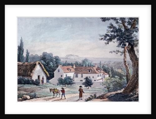 The Hermitage at Montmorency by Emile Jean Horace (after) Vernet