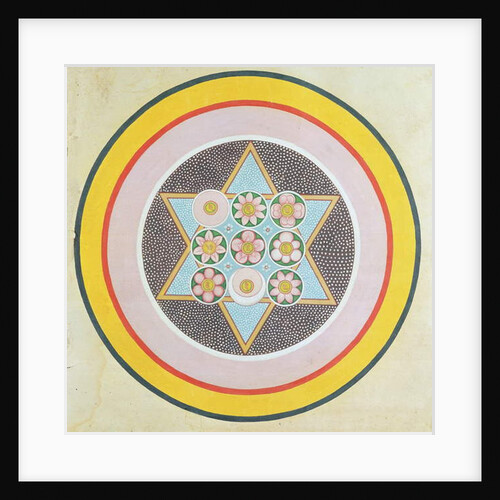 Tantric star design by Indian School