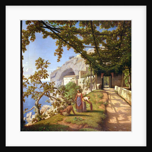 View of Capri by Theodore Caruelle d' Aligny
