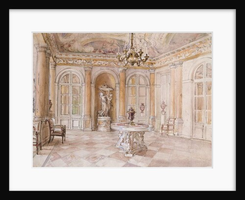 Interior view of Jacques Doucet's Apartment by Adrien Karbowsky