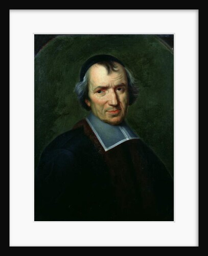Portrait of Antoine Arnauld by Jean Baptiste de Champaigne