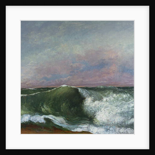 The Wave, 1870 by Gustave Courbet