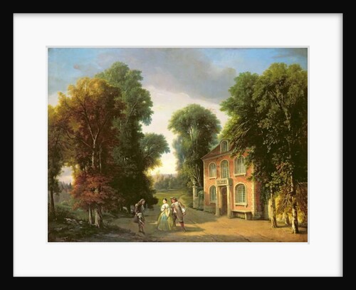 A Scene from 'Georges Dandin' by Moliere 1852 by Adolphe Mirecourt