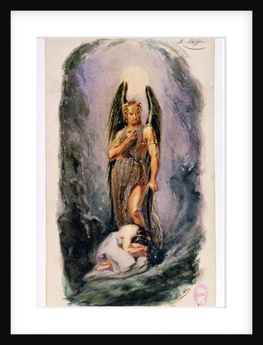 Costume design for 'The Devil in Love', a ballet after the original work by Jacques Cazotte 1840 by Paul Lormier