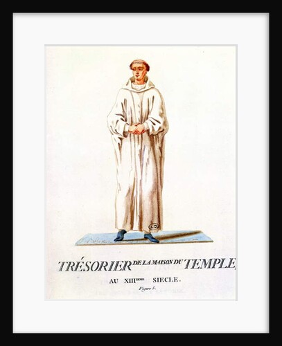 Portrait of the Treasurer of the House of the Temple, 1786 by French School