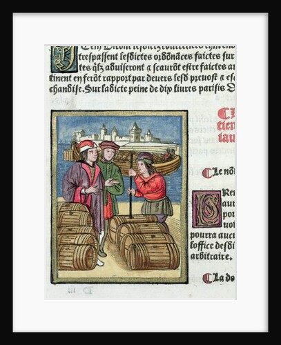 The measure and transport of wine by Antoine Verard