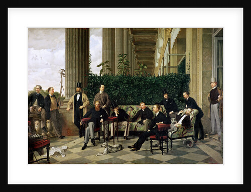 The Circle of the Rue Royale, Paris, 1868 by James Jacques Joseph Tissot