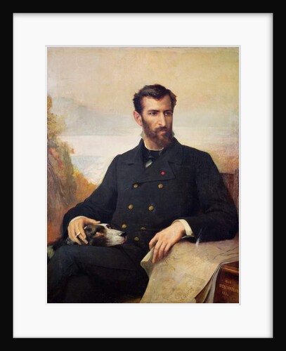 Pierre Savorgnan de Brazza 1886 by Xavier Alphonse Monchablon