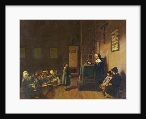 The Schoolroom, 1876 by Francois Bonvin