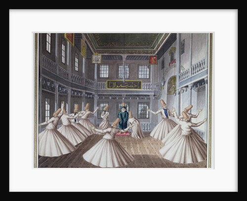 Whirling Dervishes by European School