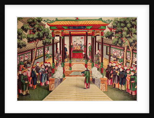 An Audience with the Emperor by Anonymous