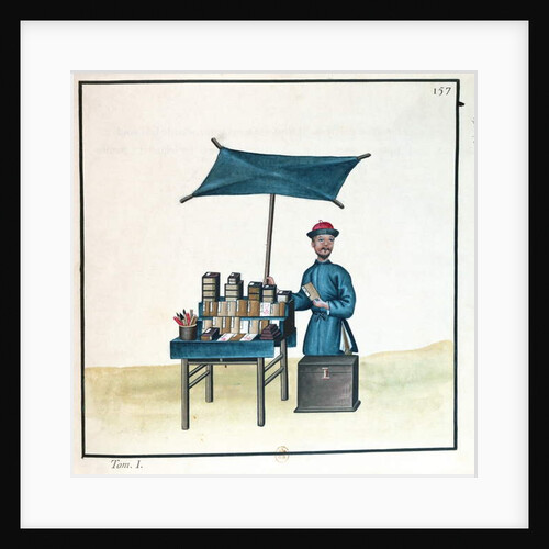 The Book Seller by French School
