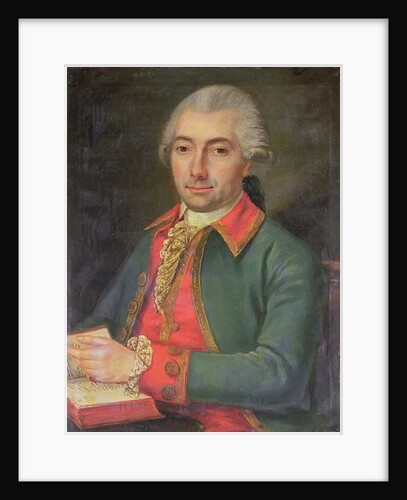 Portrait of an unknown naval surgeon by French School