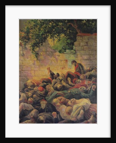 Execution of the Communards at the 'Mur des Federes' by Maximilien Luce