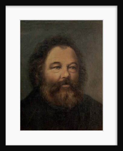 Portrait of Mikhail Aleksandrovitch Bakunin c.1865 by Swiss School