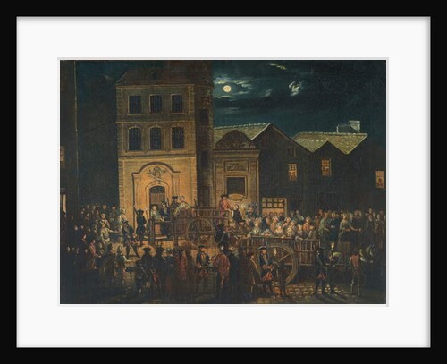 Transport of Prostitutes from the St. Martin Prison to the Salpetriere Hospital by French School