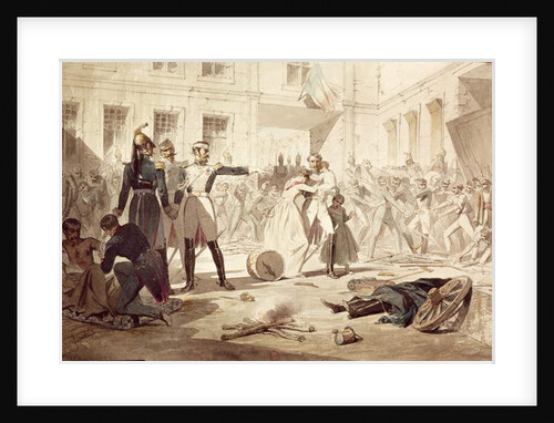 The Paris Guards in Charge of Controlling the Rioters Sacked from their Posts by Eugene Lacoste
