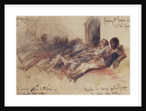 Victims of June 1848 by Louis Adolphe Hervier