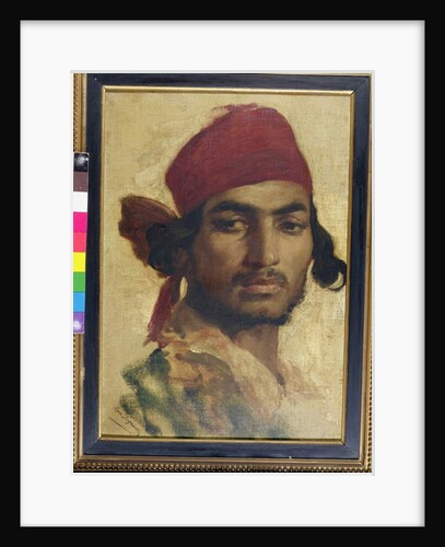 Gitano, Head Study by Henri Alexandre Georges Regnault