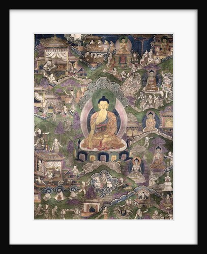 Thangka of the Buddha by School Tibetan