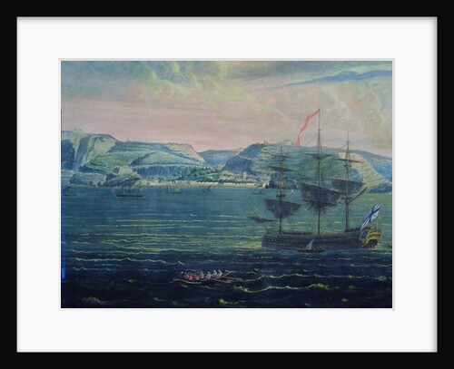 View of the island of St. Helena, c.1820 by French School