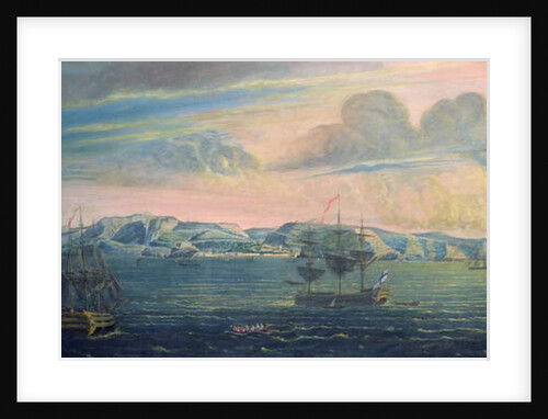 View of the island of St. Helena, c.1820 by French School