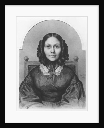 Portrait of the Comtesse de Segur, November 1841 by Gaston Segur