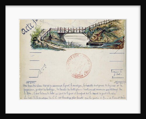 Set design for the Act I of the opera 'William Tell' by Gioacchino Rossini performed on 3rd August 1829 at the Paris Opera by French School