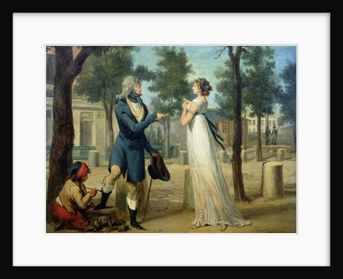 Incroyable et Merveilleuse in Paris, 1797 by Louis Leopold Boilly