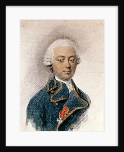 Louis Antoine de Bougainville as a young man, c.1755 by French School