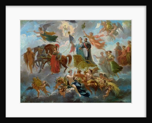 Apotheosis of Napoleon III 1854 by Guillaume-Alphonse Harang Cabasson