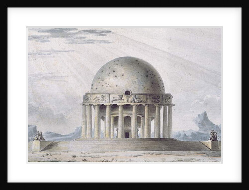 Design for a House for a Cosmopolite, 1783 by Antoine Laurent Thomas Vaudoyer