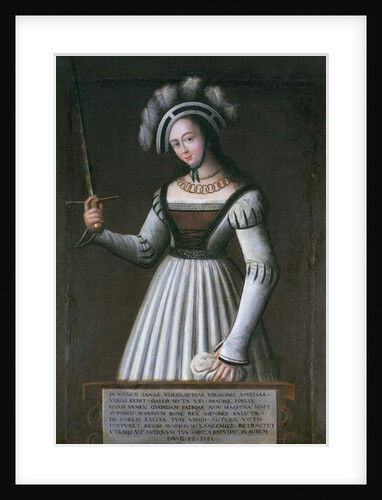 Portrait of Joan of Arc, 16th century by French School