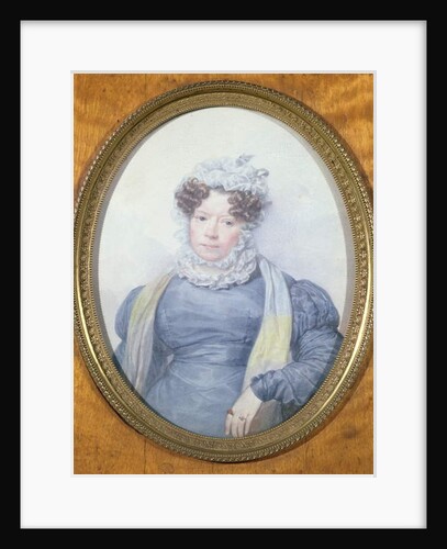 Miniature portrait of Madame Swetchine by French School