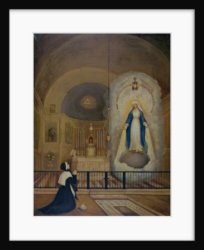 Apparition of the Virgin to St. Catherine Laboure 31st July 1830, 1835 by Le Cerf
