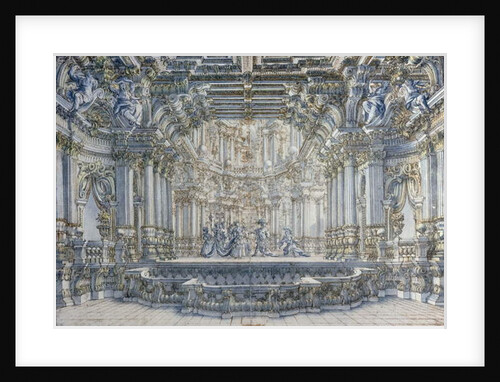 Theatre Stage Set by Giuseppe Bibiena